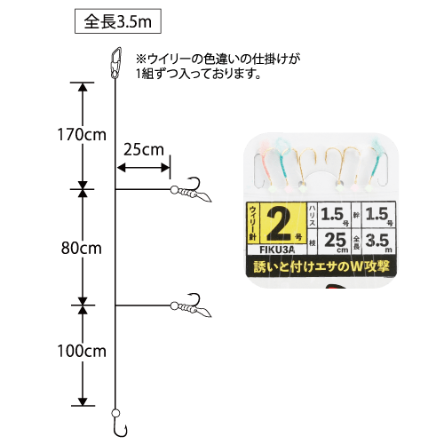 イサキ仕掛 ヤマシタ製品情報詳細 Yamashita イカ釣りで世界トップクラス