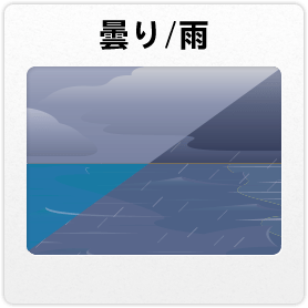 曇り雨