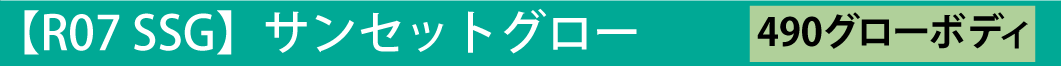 R07 SSG サンセットグロー