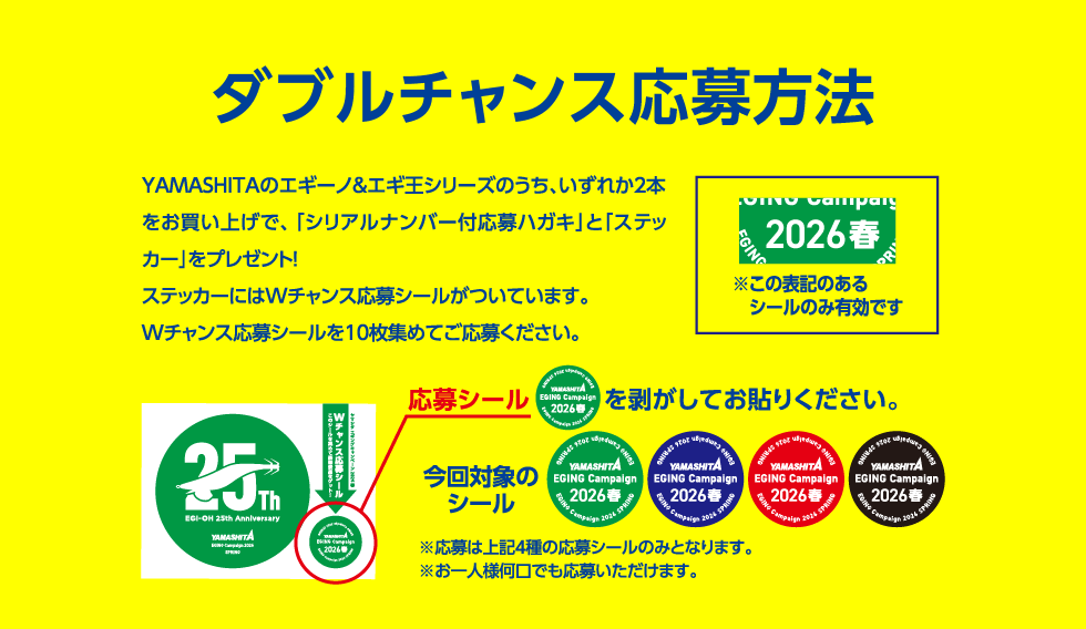 ダブルチャンス応募方法