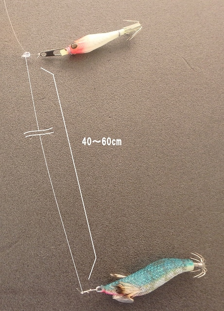 スッテで助ける ツツイカエギングのアシストリグ Yamashita イカ釣りで世界トップクラス