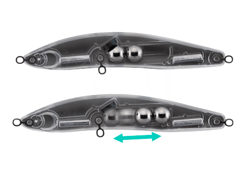 Image of magnetic center of gravity movement system