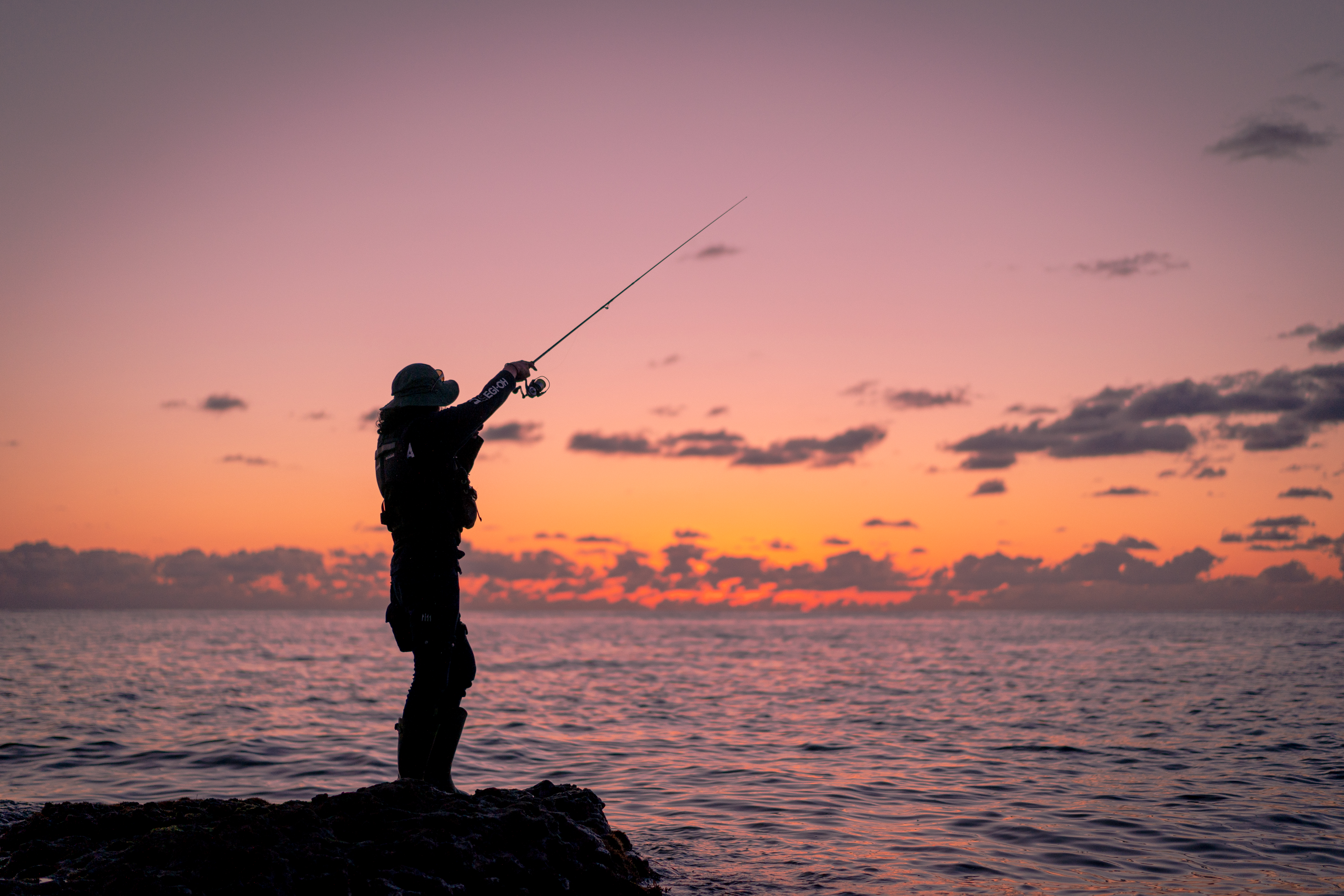 エギングを楽しむ